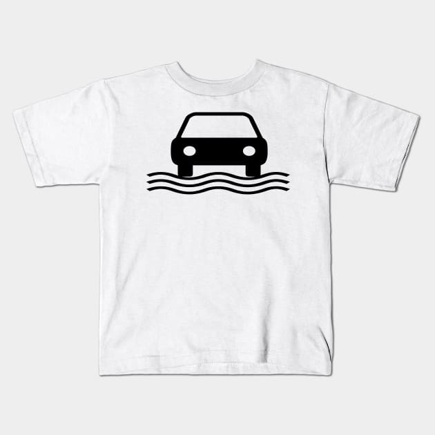 Car Kids Kids T-Shirt by Hastag Pos